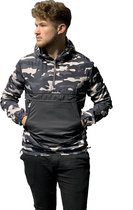 Heren vest camo zwart - 228 - maat L