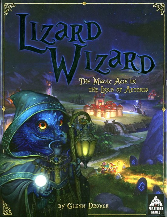 Afbeelding van het spel Lizard Wizard Board Game Limited edition