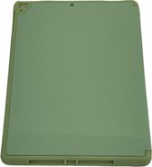 Apple iPad 10.5 / 10.2 2019 – iPad 10.2 2020 Licht Groen Trifold Bookcase Tablethoes | iPad 10.2-2019 / 10.2-2020 Trifold kunstleer hoesje cover met Pencil houder
