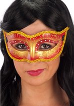 Carnival Toys Verkleedmasker Rood/goud One-size