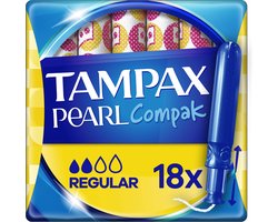Tampax Tampons Pearl Compak Normal Applicator - 72 stuks