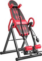Vevor® Stretch Machine - Inversie Tafel - Home Stretching - Opvouwbaar - Inklapbaar - Fitness - Rood - 79x115x152cm