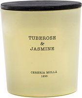 Cereria Mollà 1899- Tuberose & Jasmine - XL Geurkaars met 3 katoenen lonten - 600 gram - 80 branduren.