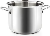 LuxuryKitchen - Pentola - Ø16cm - Pan - Kookpan - Chrome - 2.6 Liter - Luxe