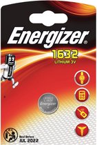 Energizer EN-E300164000 Lithium Knoopcel Batterij Cr1632 3 V 1-blister