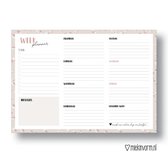 ♥ Weekplanner A4 ♥