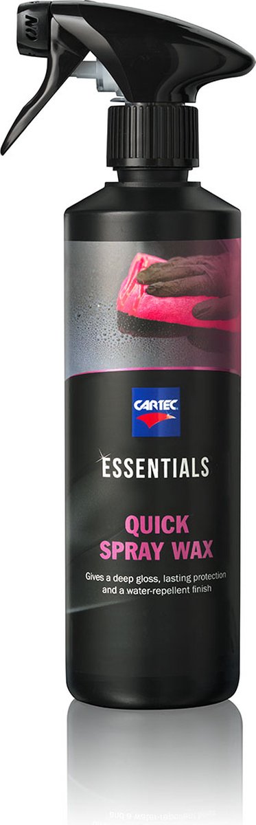 Cartec Fast Glaze - 500 ml - Auto Poets - Auto Wax Spray - Snel Auto Wax - Hoogglanzend - Resultaat en Bescherming in één