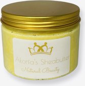 Organic Yellow Sheabutter - Biologische Gele Sheaboter met borotutu wortel 250 gram ongeraffineerd Shea butter/ Shea boter