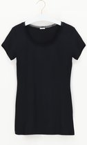 Oroblu Perfect Line - T-Shirt Short Sleeve - Kleur Zwart - Maat S