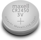 Maxell Lithium Batterij - Knoopcel - CR2450 - 1 stuks - 3V - Made in Japan