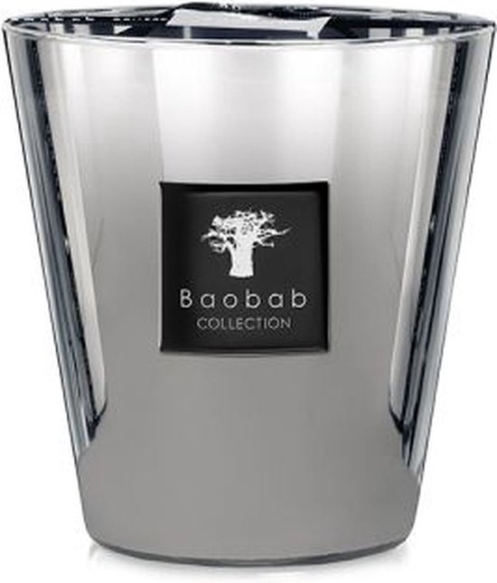 Baobab Collection - Platinum Exclusive - Luxe Geurkaars 24cm