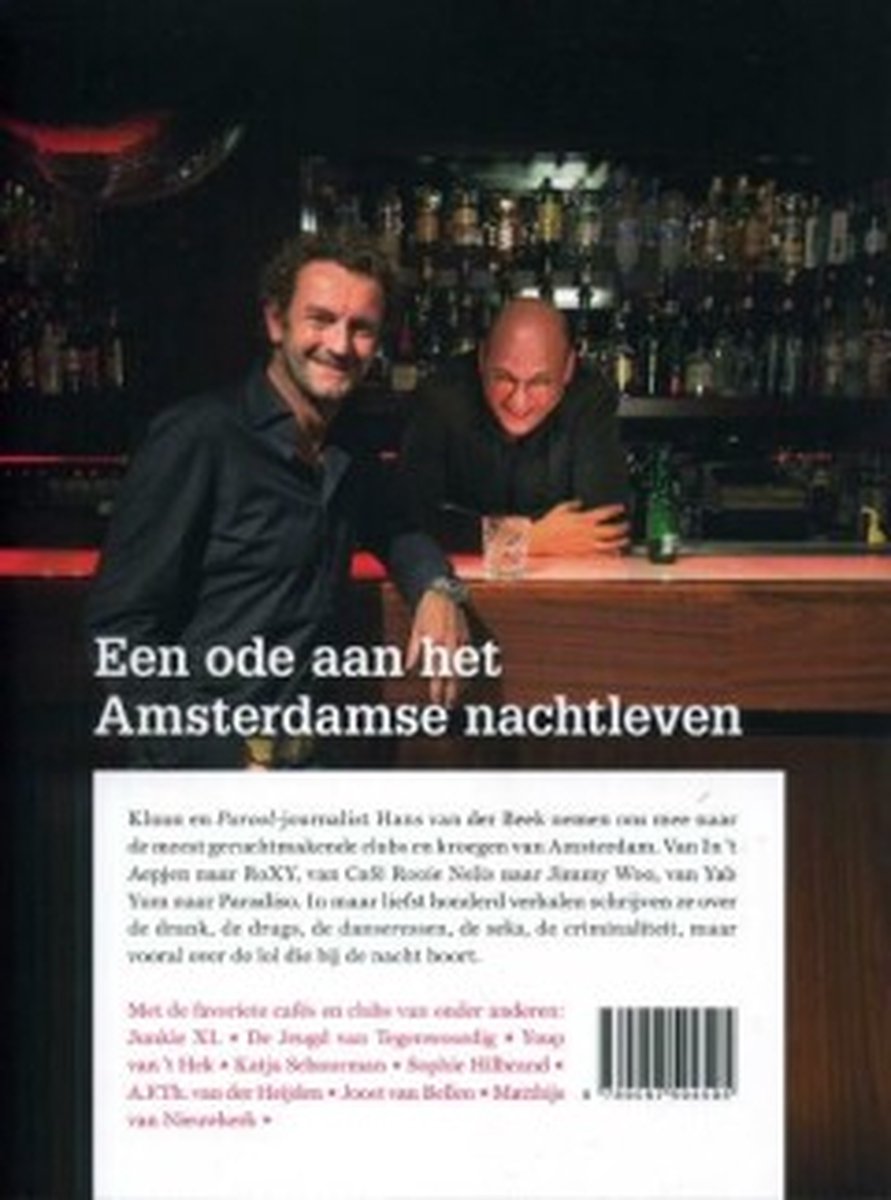 Aan De Amsterdamse Nachten - back cover