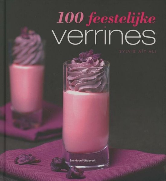 Cover van het boek '100 feestelijke verrines' van Sylvie Ait-Ali