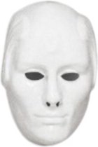 Carnival Toys Verkleedmasker Man Diy Junior Wit One-size