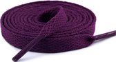 GBG Sneaker Veters 140CM - Cherry - Dark Red Purple - Laces - Platte Veter