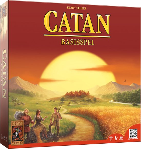 Thumbnail van een extra afbeelding van het spel 999 Games De Kolonisten Van Catan Basisspel