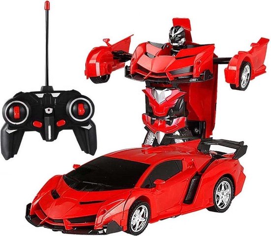 RC Transformer Car Robot - Robot de voiture télécommandé - Robot Jouets -  Car Jouets... | bol.