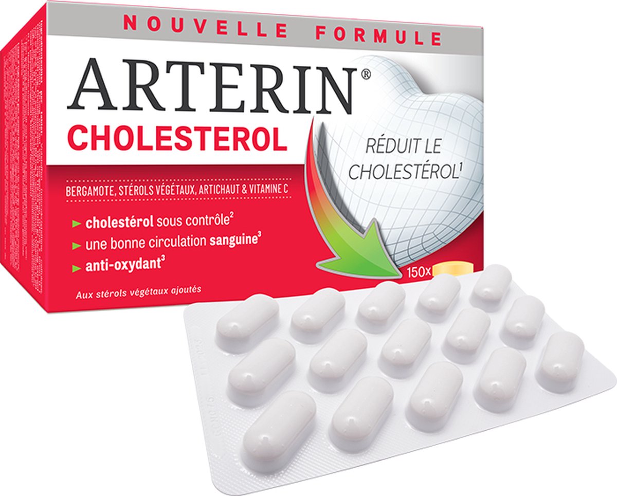 Goedkoopste Arterin Cholesterol Comp 150 - Natuurlijke Cholesterolverlaging met Plantenextracten