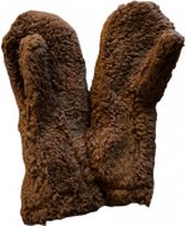 Sarlini | Gevoerde Teddy wanten | Brown