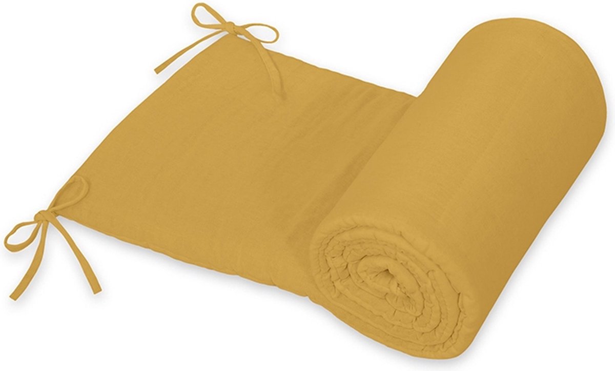 Mousseline Bedbumber Okergeel Mousseline Bedbumber Okergeel