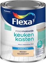 Flexa Mooi Makkelijk Verf - Keukenkasten - Mengkleur - Midden Goudsbloem - 750 ml