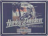 Harley-Davidson Beach Metalen Bord