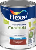 Flexa Mooi Makkelijk Verf - Meubels - Mengkleur - 85% Rabarber - 750 ml