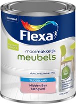 Flexa Mooi Makkelijk Verf - Meubels - Mengkleur - Midden Bes - 750 ml