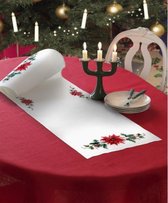 Kerstloper met kerstster - borduurpakket - Anchor - 9240000-02542