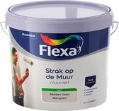 Flexa Strak op de Muur Muurverf - Mat - Mengkleur - Midden Veen - 10 liter