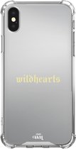 xoxo Wildhearts case voor iPhone XS Max - Wildhearts Yellow - xoxo Wildhearts Mirror Cases