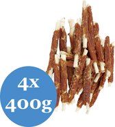 I Am Duck Twist 13cm - Hondensnacks - 4 x 400 g