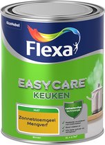 Flexa Easycare Muurverf - Keuken - Mat - Mengkleur - Zonnebloemgeel - 1 liter