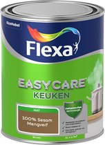 Flexa Easycare Muurverf - Keuken - Mat - Mengkleur - 100% Sesam - 1 liter