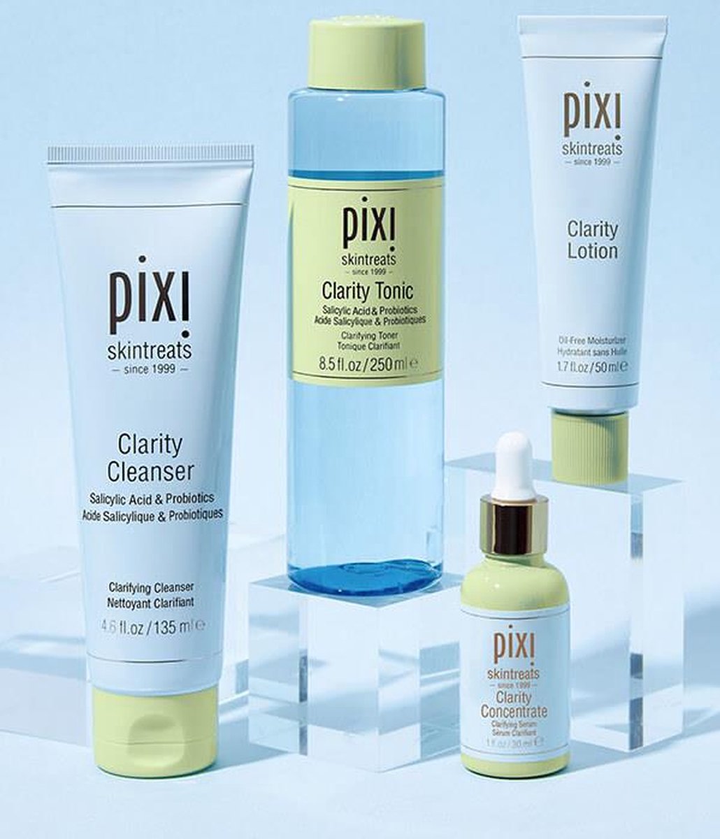 Pixi Clarity Tonic - mini toner 250ML | acide salicylique | antioxydants |  visibilité... | bol