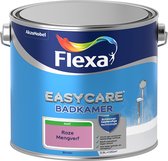 Flexa Easycare Muurverf - Badkamer - Mat - Mengkleur - Roze - 2,5 liter