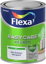 Flexa Easycare Muurverf - Keuken - Mat - Mengkleur - Wit Oceaan - 1 liter