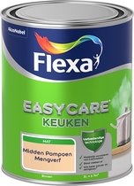 Flexa Easycare Muurverf - Keuken - Mat - Mengkleur - Midden Pompoen - 1 liter