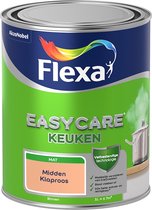 Flexa Easycare Muurverf - Keuken - Mat - Mengkleur - Midden Klaproos - 1 liter