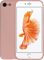 Coque iPhone 6/6s Saumon Coque en Siliconen avec Protection Extra de l'appareil photo - Saumon - Convient pour iPhone 6/6s - Smartphonica