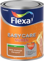 Flexa Easycare Muurverf - Mat - Mengkleur - 85% Kastanje - 1 liter