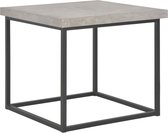 Decoways - Salontafel 55x55x53 cm beton-look