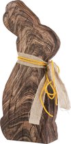 Konijn - Konijn | polyester | bruin | 17x7x (h)39 cm