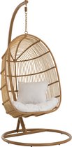 Hangstoel | metaal | naturel | 119x105x (h)193 cm