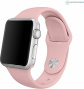 Rubberen sport bandje voor de Geschikt voor Apple Watch 42mm - 44mm M/L - Vintage rose 1|2|3|4|5|6|7