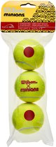 Wilson Minions Stage 2 Oranje 3St. - Tennisballen - Multi