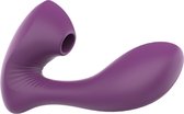 TipsToys Luchtdruk Vibrators 2.0  Vrouwen - Dildo's  Clitoris Gspot Paars