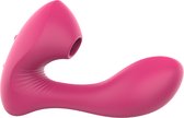 TipsToys Luchtdruk Vibrator 2.0 voor Vrouwen Draagbare Dildo Clitoris Gspot Stimulatie Sex Toys Roze