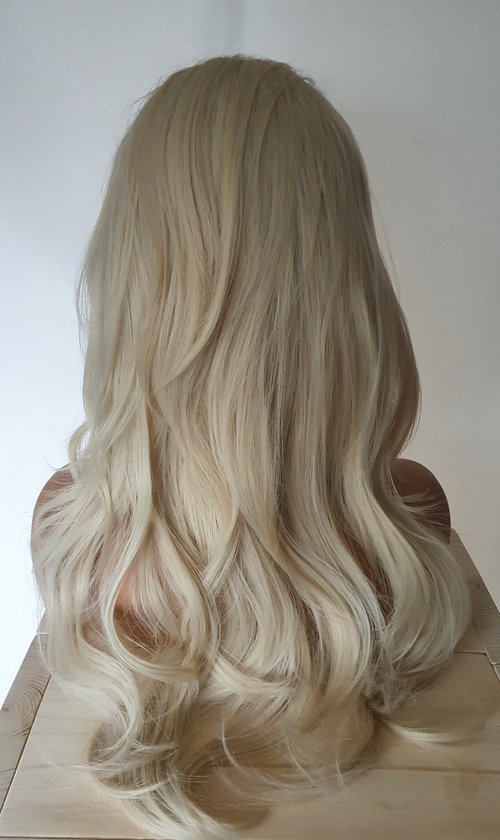 Extensions à Clips - Demi Perruque Femme - Blonde Wit - Cheveux Longs  Raides - Boucles... | bol.com