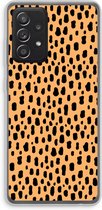 CaseCompany® - Galaxy A52 hoesje - Panter - Soft Case / Cover - Bescherming aan alle Kanten - Zijkanten Transparant - Bescherming Over de Schermrand - Back Cover